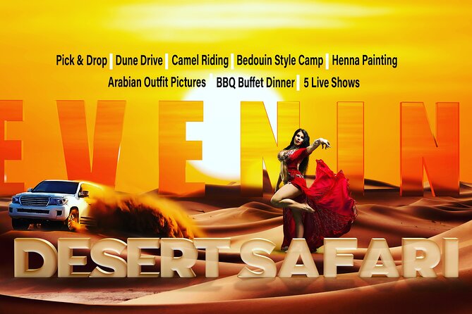 Dubai Desert Safari, BBQ, Camel Ride & Sandboarding - Exhilarating Sandboarding Experience