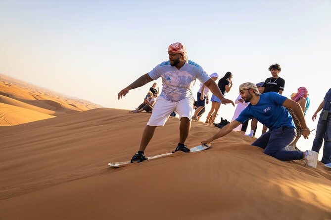 Dubai Desert Safari With Camel Ride and BBQ Dinner - The Lahbab Desert: An Exhilarating Setting for a Desert Safari