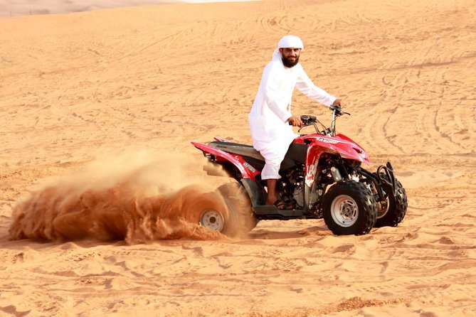 Evening Red Dunes Desert Safari With Quad Bike - The Thrilling Quad Bike Experience