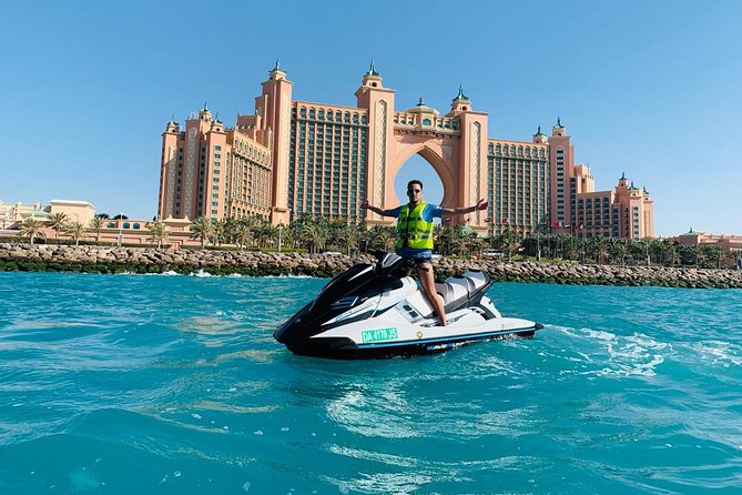 Jet Ski Tour of Dubai: Burj Al Arab, Dubai Marina, Atlantis, Palm & Burj Khalifa - Cruising Through Dubai Marina