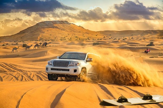 Dubai Red Dune Desert Safari: Camel Ride, Sandboarding & BBQ Options - Key Takeaways