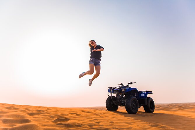 Dubai: Desert Safari, Quad Bike, Camel Ride & Al Khayma Camp - Unforgettable Camel Ride in Dubai