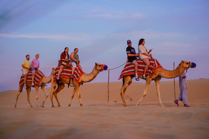 Dubai: Desert Safari, Quad Bike, Camel Ride & Al Khayma Camp - Indulge in Delicious Food and Drinks