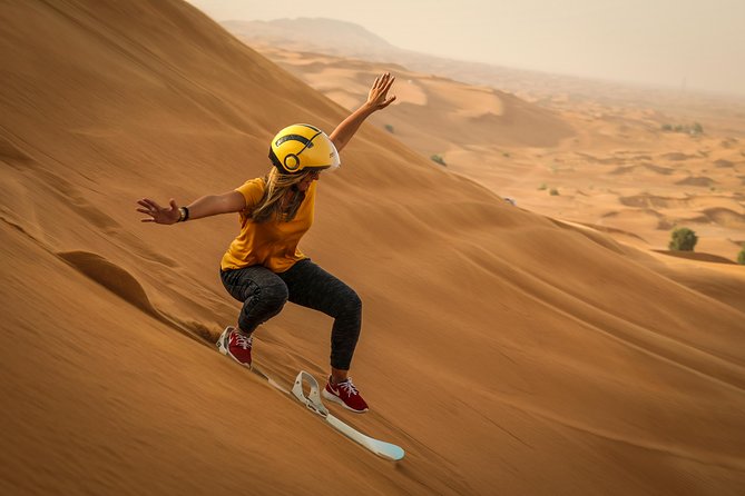 Dubai: Red Dunes ATV, Sandsurf, Camels, Stargazing & 5* BBQ at Al Khayma Camp - Exhilarating ATV Adventure on the Red Dunes