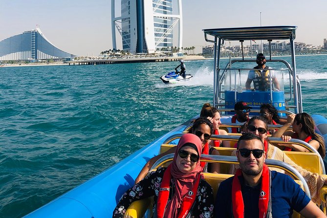 90min Dubai Speed Boat Tour: Burj Al Arab, Atlantis & Palm, Ain Wheel, JBR - Explore JBR: The Vibrant Waterfront Walkway