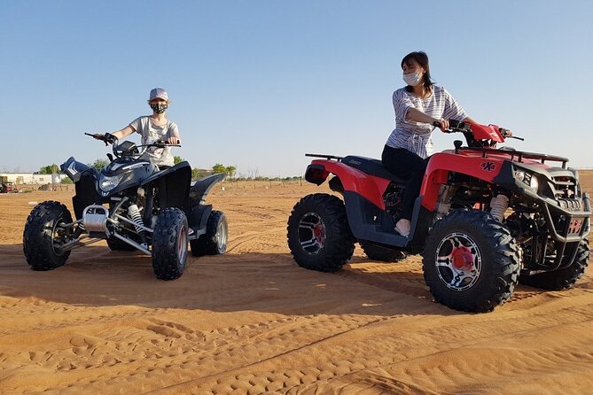 Desert Safari With BBQ, Quad Bike And Camel Ride - Explore the Desert on a Quad Bike Adventure