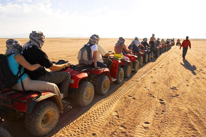 Desert Safari With Quad Bike, 4x4 Dune Bashing and Camel Ride - A Majestic Camel Ride in the Desert