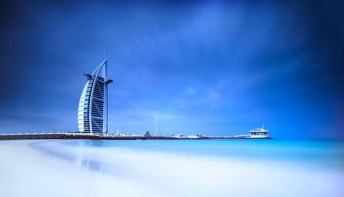 90min Dubai Speed Boat Tour: Burj Al Arab, Atlantis & Palm, Ain Wheel, JBR