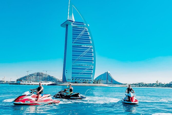 2 Hours Jet Ski Tour Dubai - Atlantis -Jbr -Burj Al Arab - Burj Khalifa Views - Thrilling Jet Ski Experience