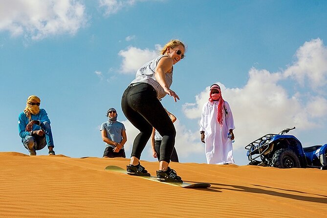 Dubai Desert Safari Dune Bashing,ATV Opt, Camel Ride,Shows,Dinner - Key Takeaways