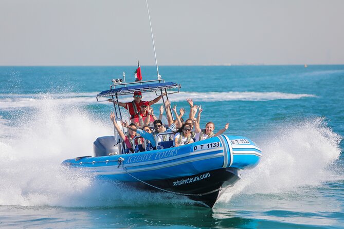 90 Minutes Speedboat Tour Dubai : Marina, Atlantis, The Palm and Burj Al Arab - Unforgettable Speedboat Tour Experience