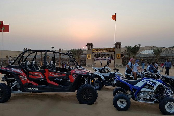 6-Hour Dubai Desert Dinner Safari With Quad Biking - Quad Biking in the Dubai Desert