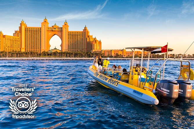 Dubai RIB Boat Cruise With Palm Jumeirah and Dubai Marina 2023 - Unveiling Dubai Marina: An Exhilarating RIB Boat Experience