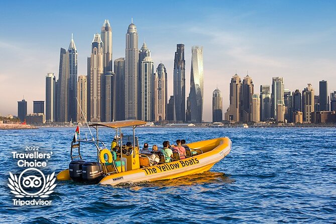 Dubai RIB Boat Cruise With Palm Jumeirah and Dubai Marina 2023 - Exploring Palm Jumeirah: A Thrilling RIB Boat Cruise