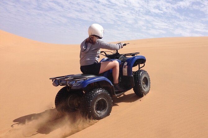 Dubai Red Dune Safari With Quad Bike, Sandboard & Camel Ride - Pickup From Any Hotel or Location Within Dubai City
