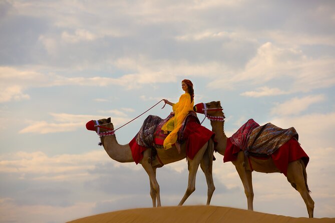 Dubai Self-drive Quad Bike, Sand Boarding, Camel Ride and Refreshments - Indulge in Refreshments at a Traditional Camp