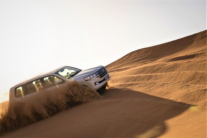 Dubai Desert Safari With Camel Ride and BBQ Dinner